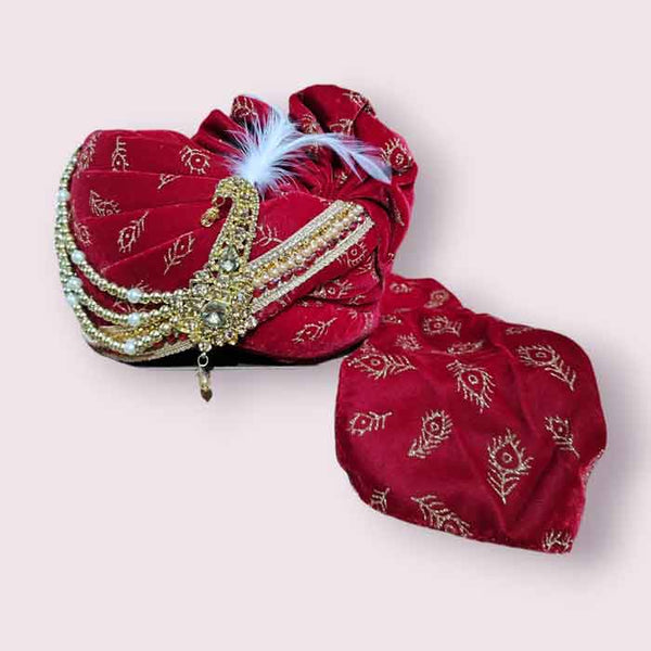 KRYPMAX Groom's Fancy Dulha Pagri (CLEARANCE SALE!)