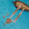 Krypmax Wedding Necklace for Men, Traditioinal Dulha Long Paan Haar