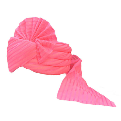 Krypmax Wedding Barati Safa Turban/Pagri/Pagdi - for Men & Women (Pink Colour)