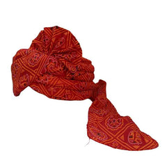 Krypmax Men's Jaipuri Print Barati Safa Turban/Pagri/Pagdi - Multicolour