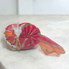 Krypmax Men's Wedding Groom Head Ethnic Safa Turban/Pagri/Headwrap for Dulha Marriage (Multicolour)