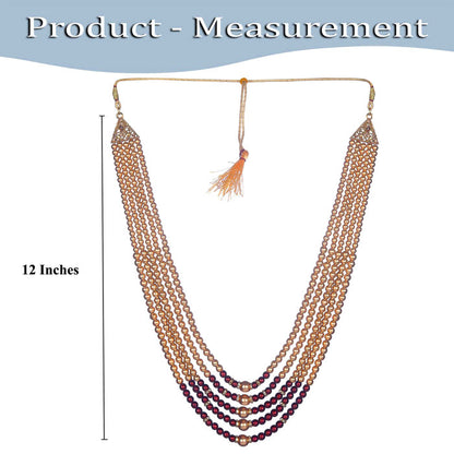 Krypmax Moti Mala Decorative Designer Dulha Sherwani Mala/Haar